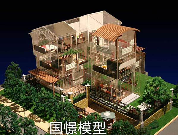 紫金县建筑模型