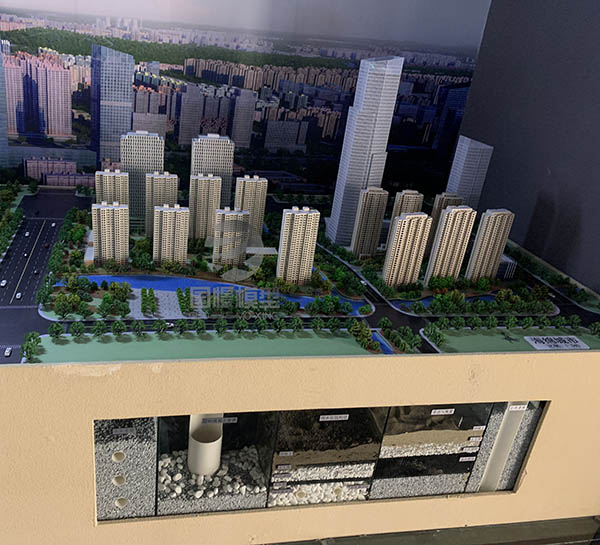 紫金县建筑模型